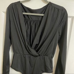 SHEIN - Black long Sleeve Bodysuit